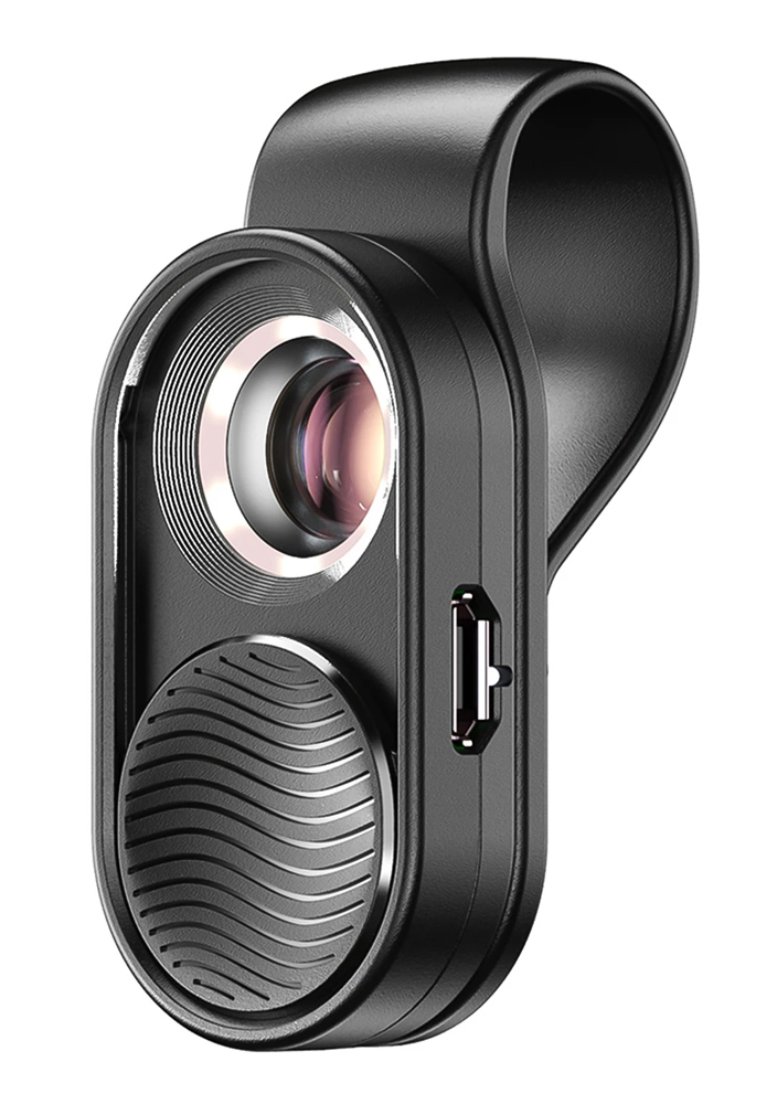 APEXEL φακός μικροσκόπιο APL-MS001 για smartphone κάμερα, 100x zoom, LED - APEXEL 111403