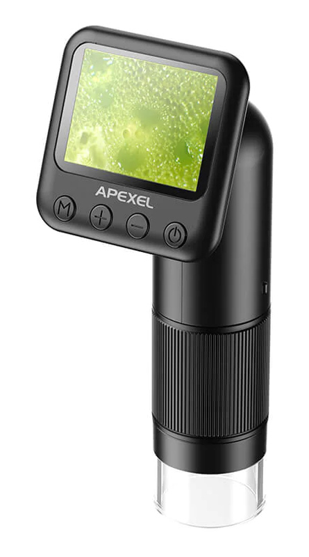 APEXEL ψηφιακό μικροσκόπιο APL-MS008, 400x-800x, LED, 720p/2MP - APEXEL 111402