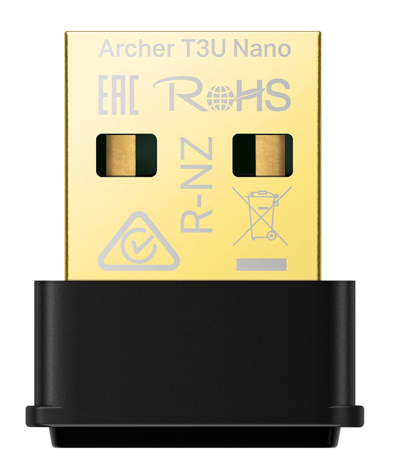 TP-LINK ασύρματος USB αντάπτορας δικτύου Archer T3U Nano, 1300Mbps, V.1 - TP-LINK 111154