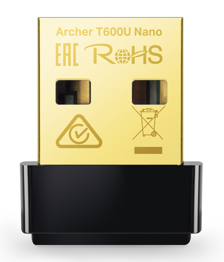 TP-LINK ασύρματος USB αντάπτορας δικτύου Archer T600U Nano, 600Mbps, V.1 - TP-LINK 98419