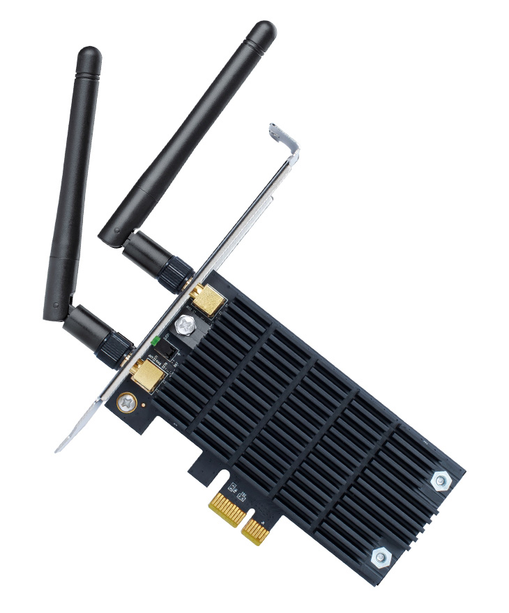 TP-LINK Wireless PCIe Adapter Archer T6E, AC1300, dual band, Ver. 2.0 - TP-LINK 108276