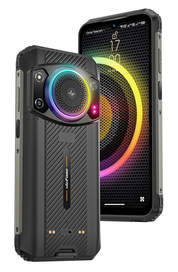 ULEFONE smartphone Armor 21, 6.58", ηχείο 3.5W, 8/256GB, 9600mAh, μαύρο - ULEFONE 110345