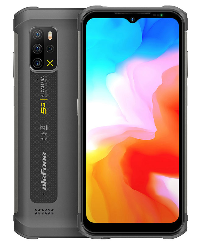 ULEFONE smartphone Armor 12 5G, 6.52" 8/128GB 5180mAh, IP68/IP69K, γκρι - ULEFONE 116771