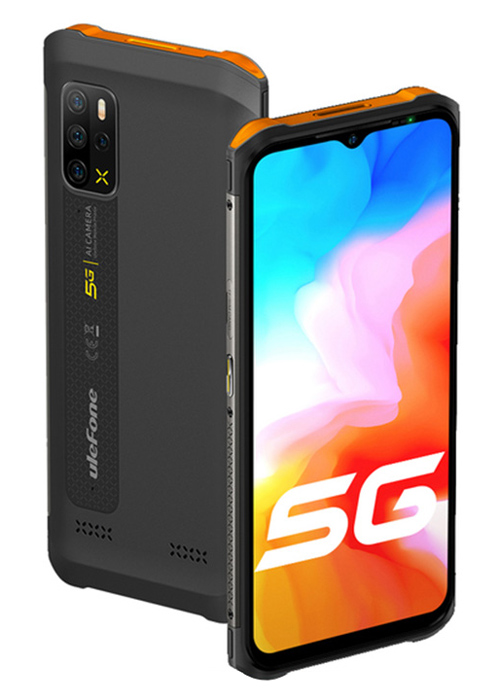 ULEFONE smartphone Armor 12 5G, 6.52", 8/128GB, IP68/IP69K, πορτοκαλί - ULEFONE 116770