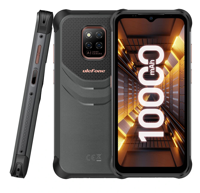 ULEFONE smartphone Power Armor 14 Pro, 6.52", 8/128GB, 10000mAh, μαύρο - ULEFONE 105032