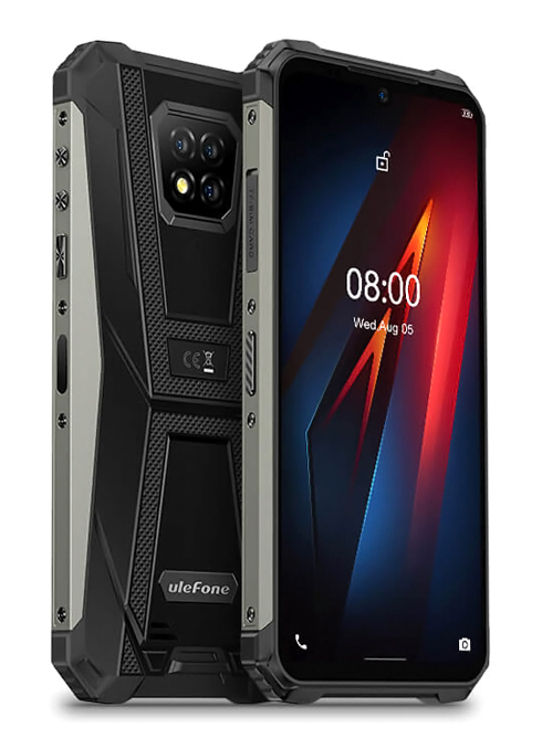 ULEFONE Smartphone Armor 8, IP68/IP69K, 6.1", 4/64GB, 5580mAh, μαύρο - ULEFONE 80395