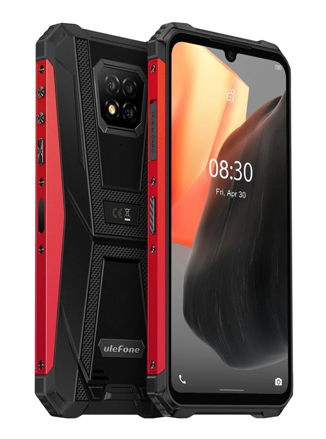 ULEFONE smartphone Armor 8 Pro, 6.1", IP68/IP69K, 6/128GB, κόκκινο - ULEFONE 115351