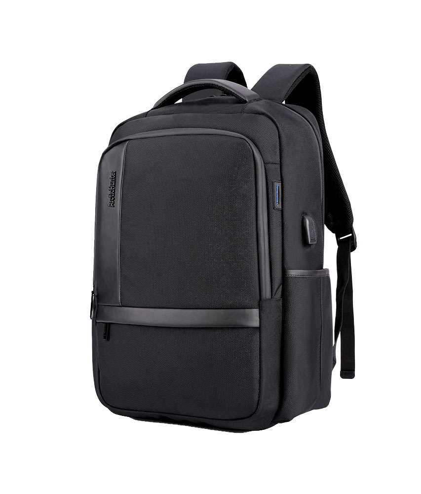 ARCTIC HUNTER τσάντα πλάτης B00120C-BK με θήκη laptop 15.6", μαύρη - ARCTIC HUNTER 70112