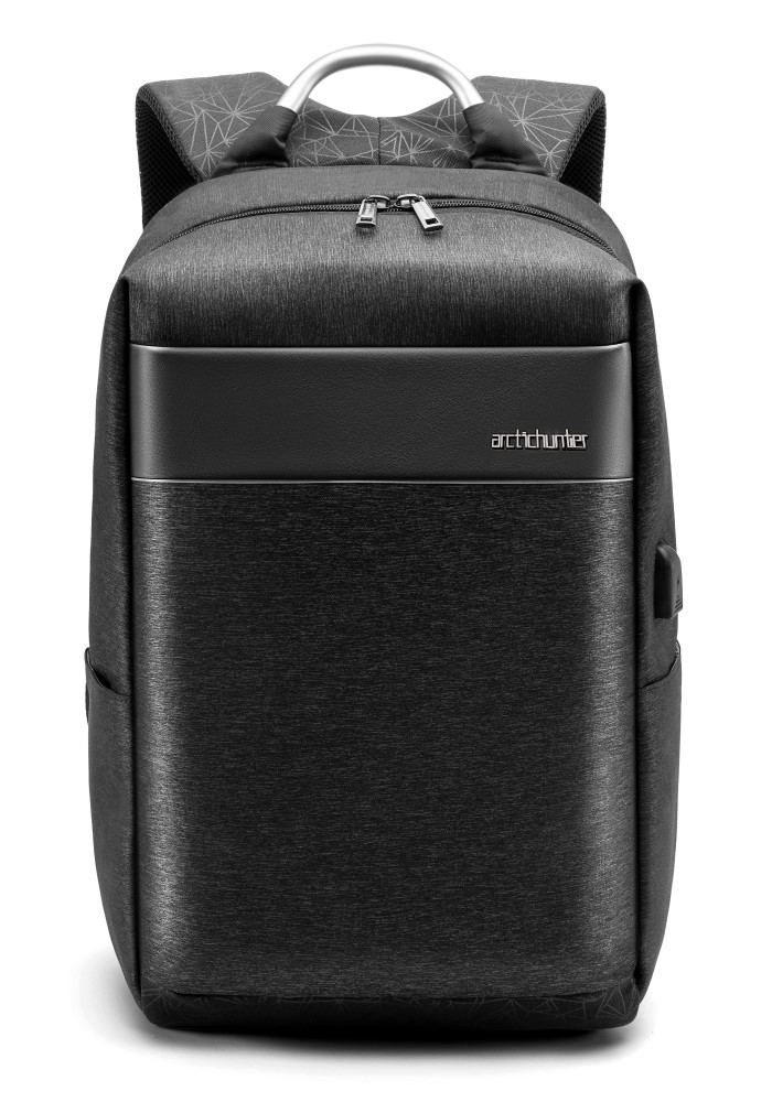 ARCTIC HUNTER τσάντα πλάτης B00218-BK με θήκη laptop 15.6", μαύρη - ARCTIC HUNTER 70103