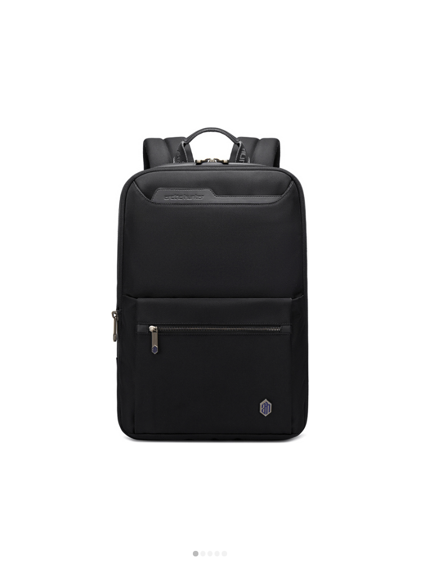 ARCTIC HUNTER τσάντα πλάτης B00410 με θήκη laptop 15.6", πτυσσόμενη, μαύρη - ARCTIC HUNTER 82630