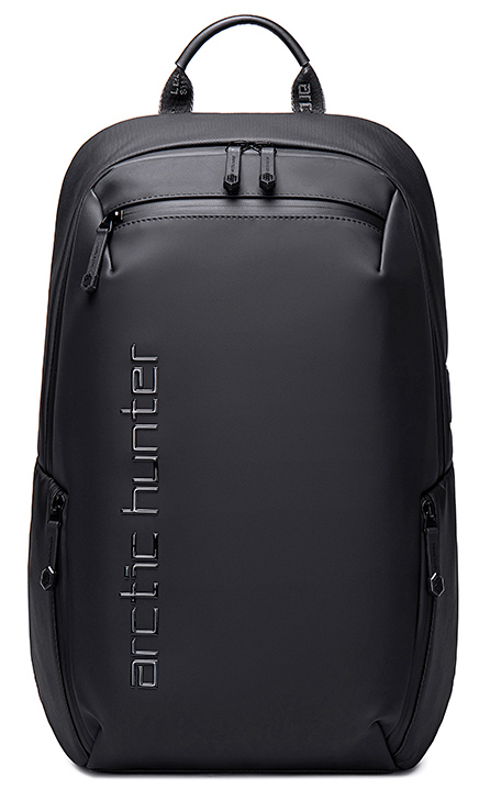 ARCTIC HUNTER τσάντα πλάτης B00423-BK με θήκη laptop 15.6, μαύρη - ARCTIC HUNTER 86411