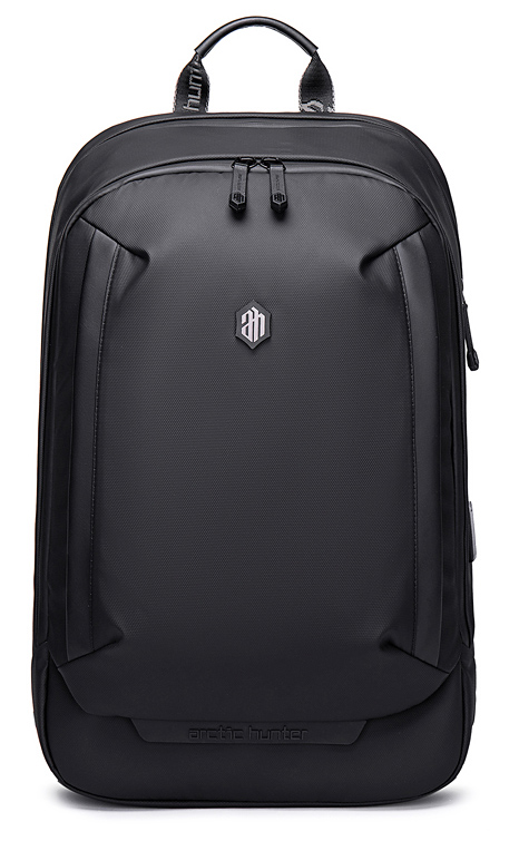 ARCTIC HUNTER τσάντα πλάτης B00443-BK με θήκη laptop 15.6, μαύρη - ARCTIC HUNTER 86412