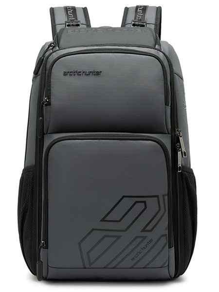ARCTIC HUNTER τσάντα πλάτης B00461 με θήκη laptop 15.6", γκρι - ARCTIC HUNTER 49312