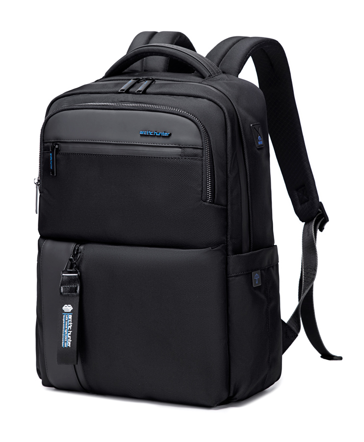 ARCTIC HUNTER τσάντα πλάτης B00477 με θήκη laptop 15.6", μαύρη - ARCTIC HUNTER 99147