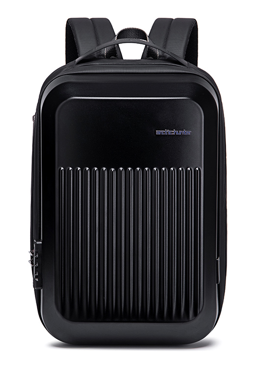 ARCTIC HUNTER τσάντα πλάτης B00487 θήκη laptop 15.6", λουκέτο TSA, μαύρη - ARCTIC HUNTER 108262
