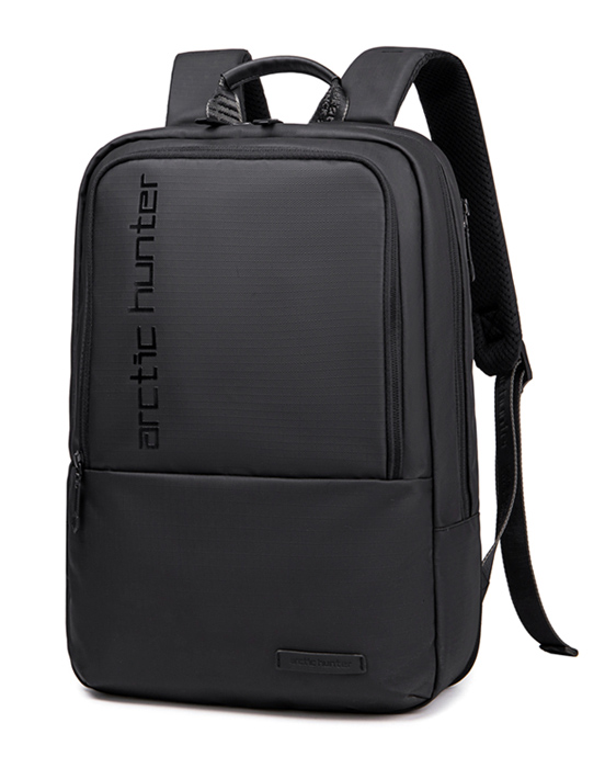 ARCTIC HUNTER τσάντα πλάτης B00529 με θήκη laptop 15.6", 22L, μαύρη - ARCTIC HUNTER 104782