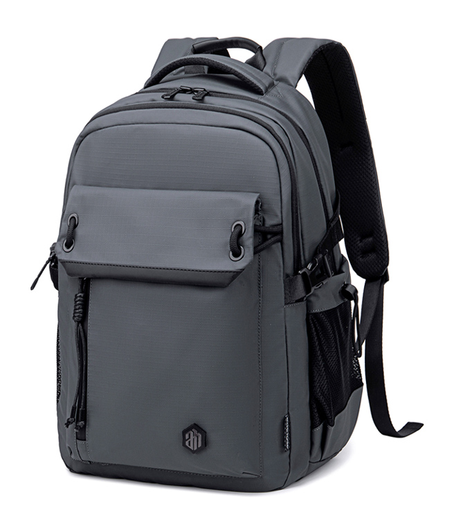ARCTIC HUNTER τσάντα πλάτης B00531 με θήκη laptop 15.6", 25L, γκρι - ARCTIC HUNTER 104787