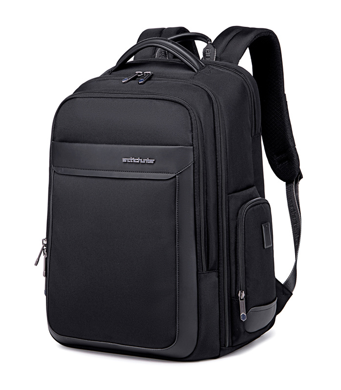 ARCTIC HUNTER τσάντα πλάτης B00544 με θήκη laptop 17", 40L, USB, μαύρη - ARCTIC HUNTER 108260