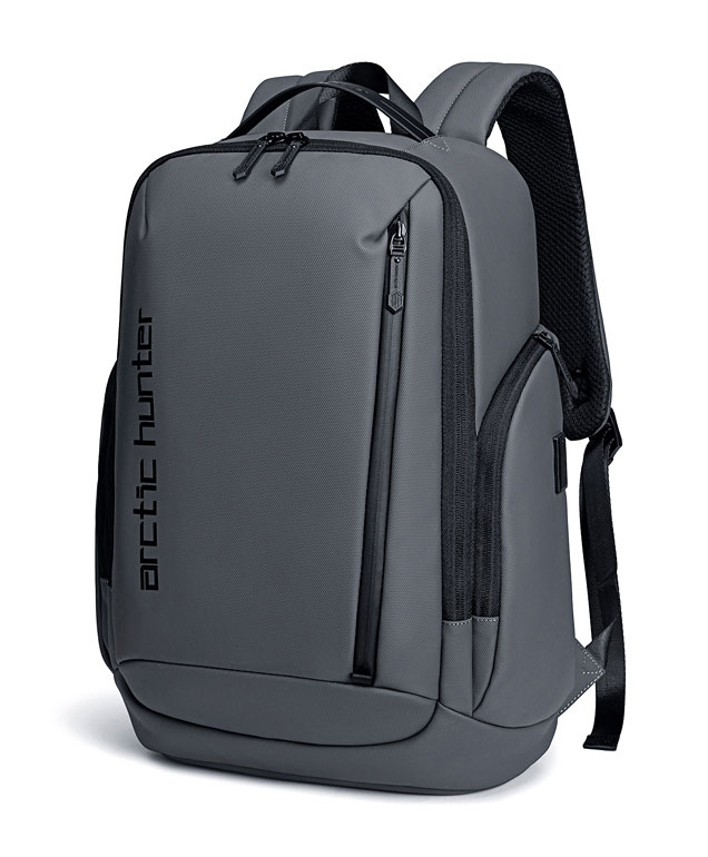 ARCTIC HUNTER τσάντα πλάτης B00554 με θήκη laptop 15.6", 20L, USB, γκρι - ARCTIC HUNTER 108244