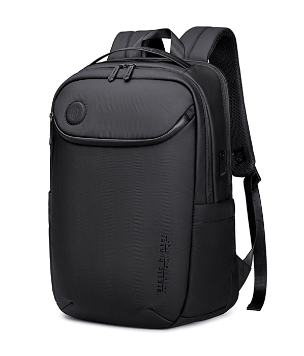 ARCTIC HUNTER τσάντα πλάτης B00555 με θήκη laptop 15.6", 25L, USB, μαύρη - ARCTIC HUNTER 108242