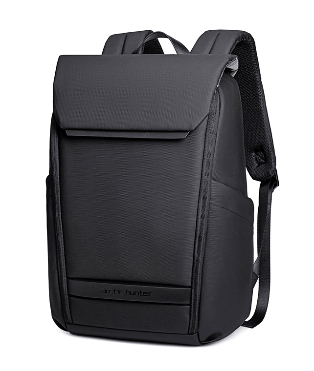 ARCTIC HUNTER τσάντα πλάτης B00559 με θήκη laptop 15.6", 21L, μαύρη - ARCTIC HUNTER 108246