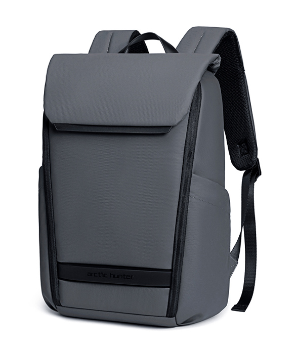 ARCTIC HUNTER τσάντα πλάτης B00559 με θήκη laptop 15.6", 21L, γκρι - ARCTIC HUNTER 108247