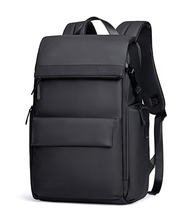 ARCTIC HUNTER τσάντα πλάτης B00562 με θήκη laptop 15.6", 20L, USB, μαύρη - ARCTIC HUNTER 108245