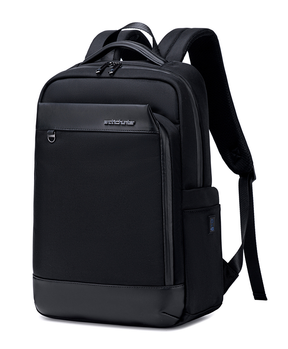 ARCTIC HUNTER τσάντα πλάτης B00672 με θήκη laptop 15.6", 15L, μαύρη - ARCTIC HUNTER 117477