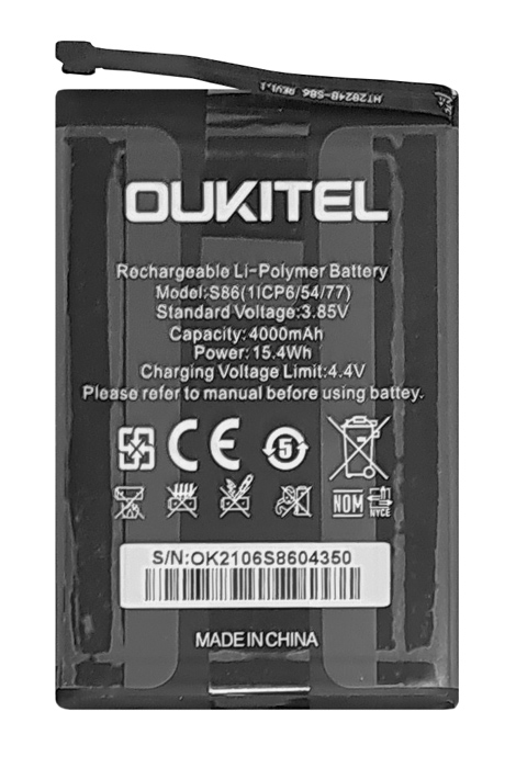 OUKITEL μπαταρία για smartphone WP12 Pro - OUKITEL 101179