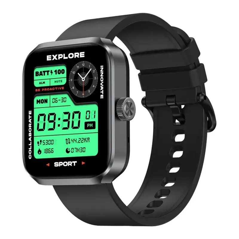 ZEBLAZE smartwatch Beyond 3 Plus, heart rate, 1.78" AMOLED, GPS, 3 ATM, μαύρο - ZEBLAZE 118625