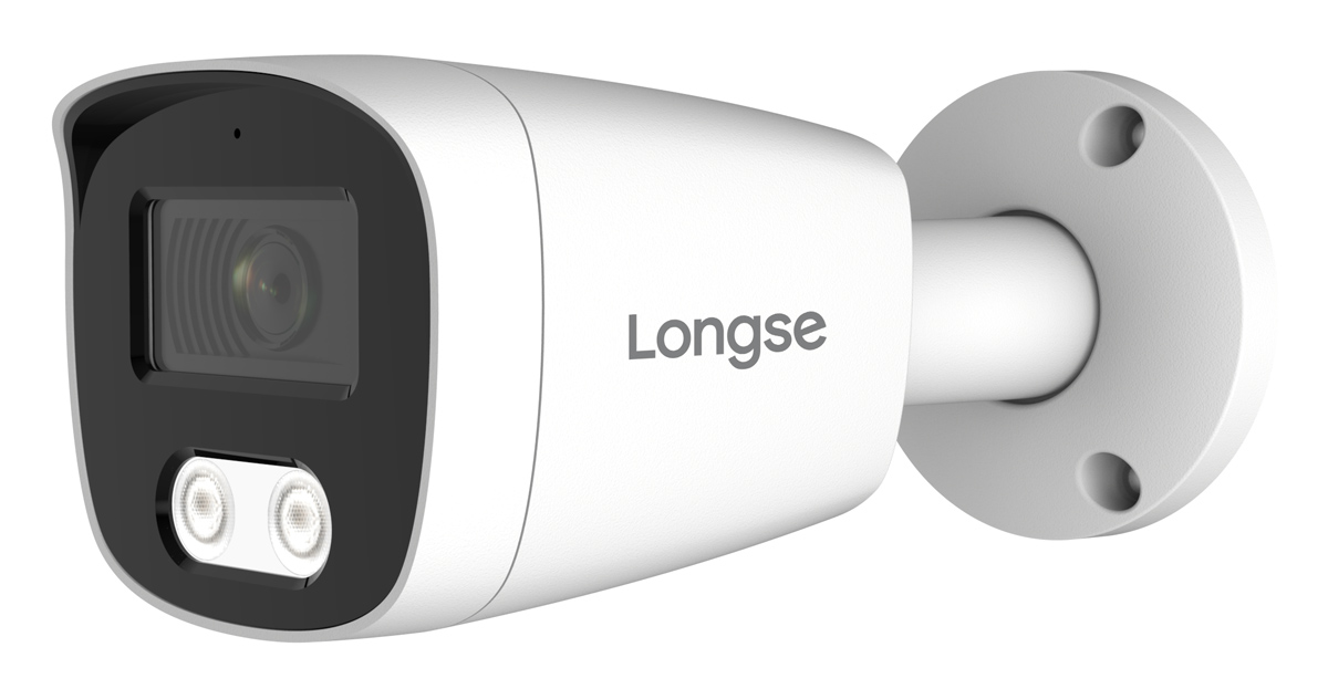 LONGSE IP κάμερα BMSCFG400 με μικρόφωνο, 2.8mm, 4MP, αδιάβροχη IP67, PoE - LONGSE 114636