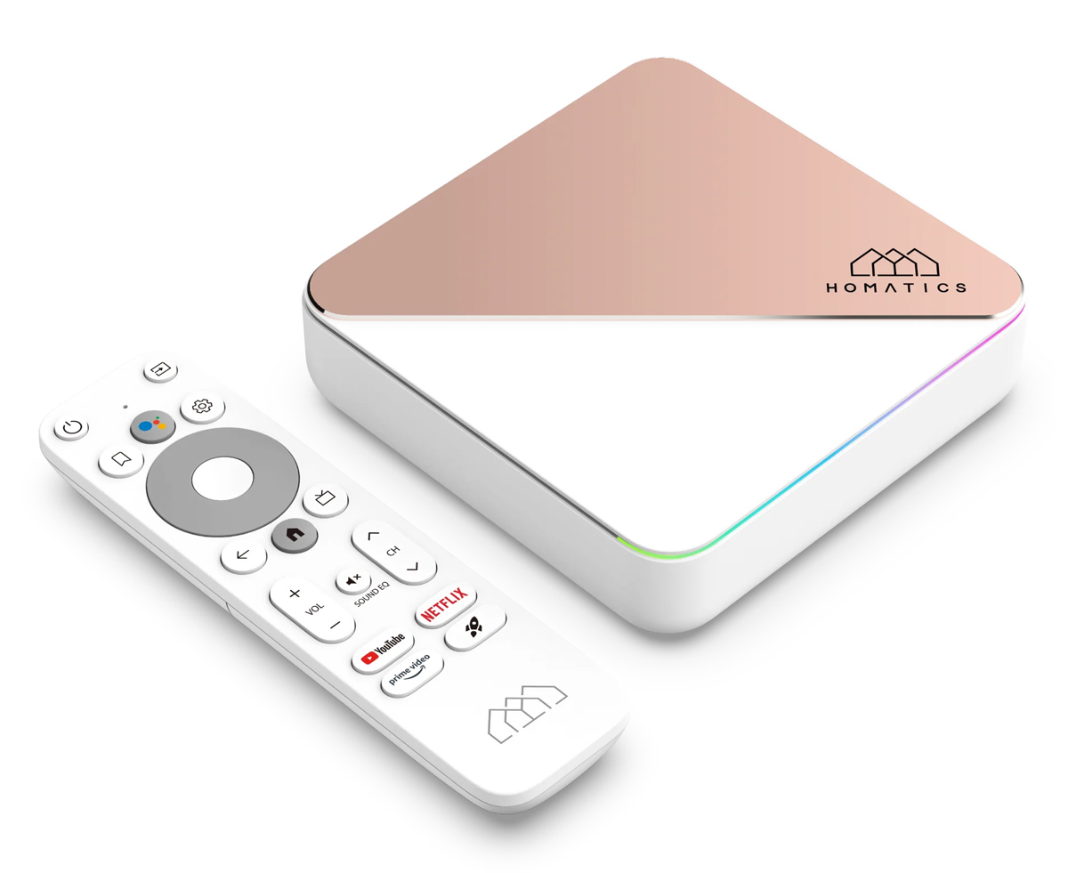 HOMATICS TV Box R 4K Plus, 4/32GB, WiFi, Google πιστοποίηση, Android 11 - HOMATICS 114687