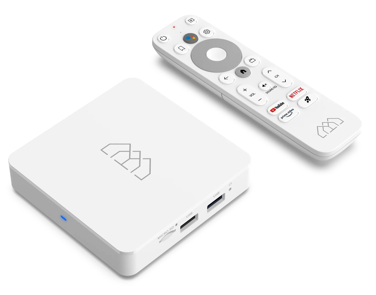 HOMATICS TV Box R Lite 4K, 2/32GB, WiFi, Google πιστοποίηση, Android 12 - HOMATICS 114688