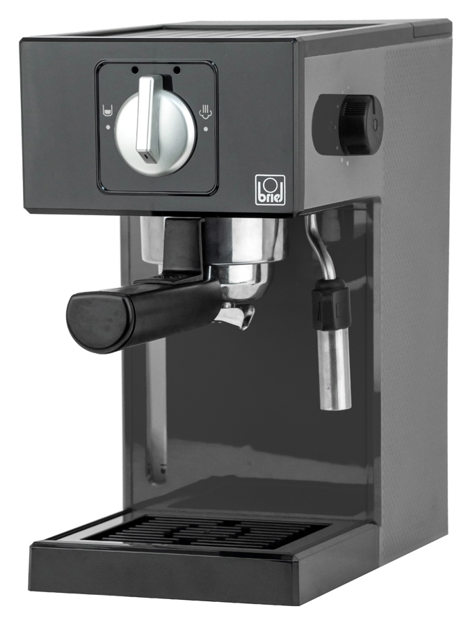 BRIEL μηχανή espresso A1, 1000W, 20 bar, μαύρη - BRIEL 88967