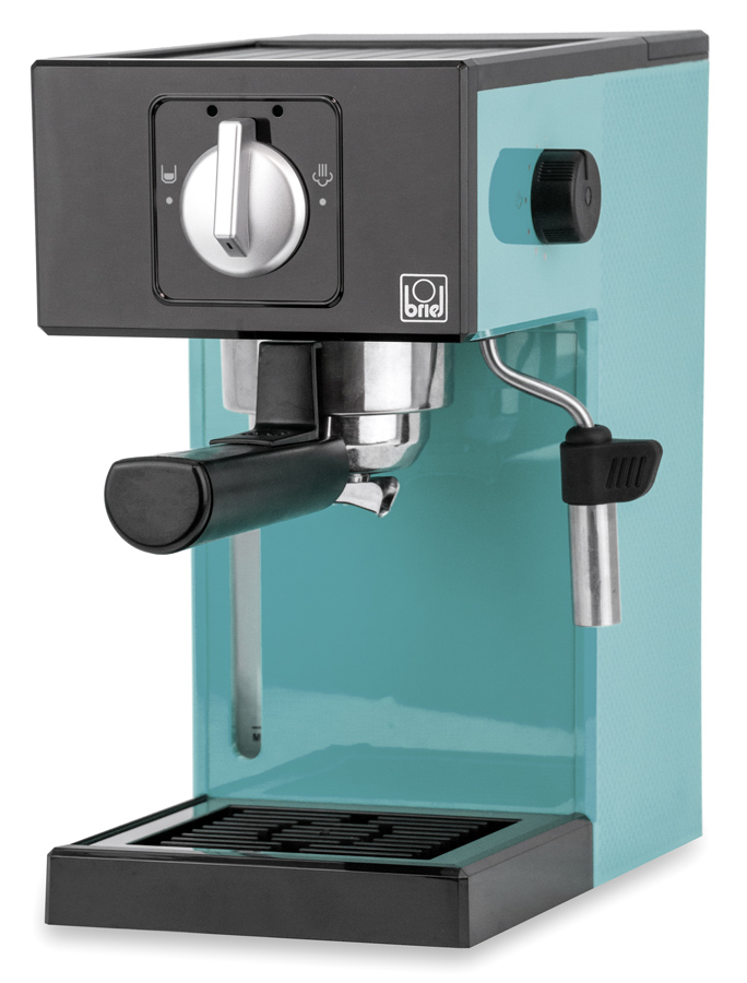BRIEL μηχανή espresso A1, 1000W, 20 bar, μπλε - BRIEL 88964