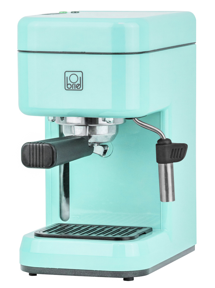 BRIEL μηχανή espresso B14S 20 bar, με ακροφύσιο, μπλε - BRIEL 41334