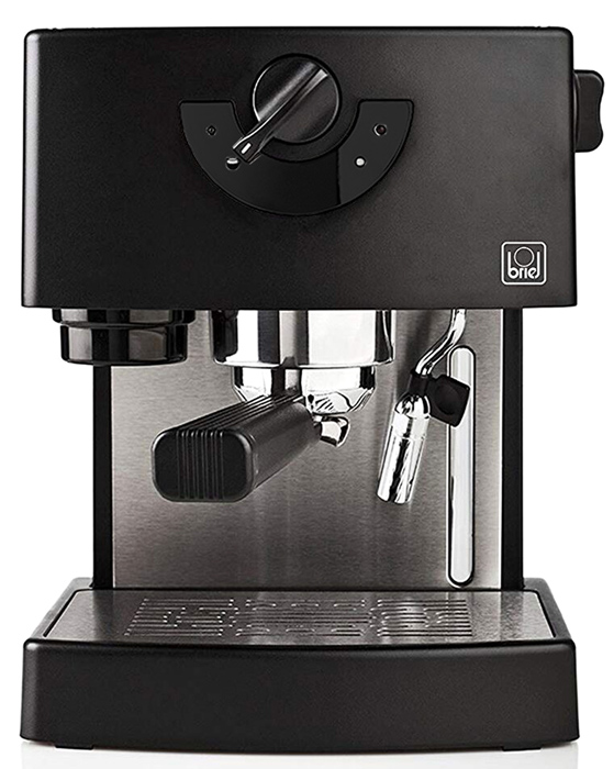 BRIEL μηχανή espresso ES74, 20 bar, μαύρη - BRIEL 88966