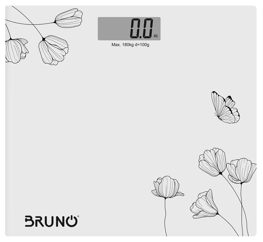 BRUNO ψηφιακή ζυγαριά BRN-0055, έως 180kg, λευκή - BRUNO 85735