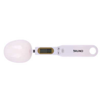 BRUNO ψηφιακή ζυγαριά-κουτάλι κουζίνας BRN-0074, έως 500g, λευκή - BRUNO 97957
