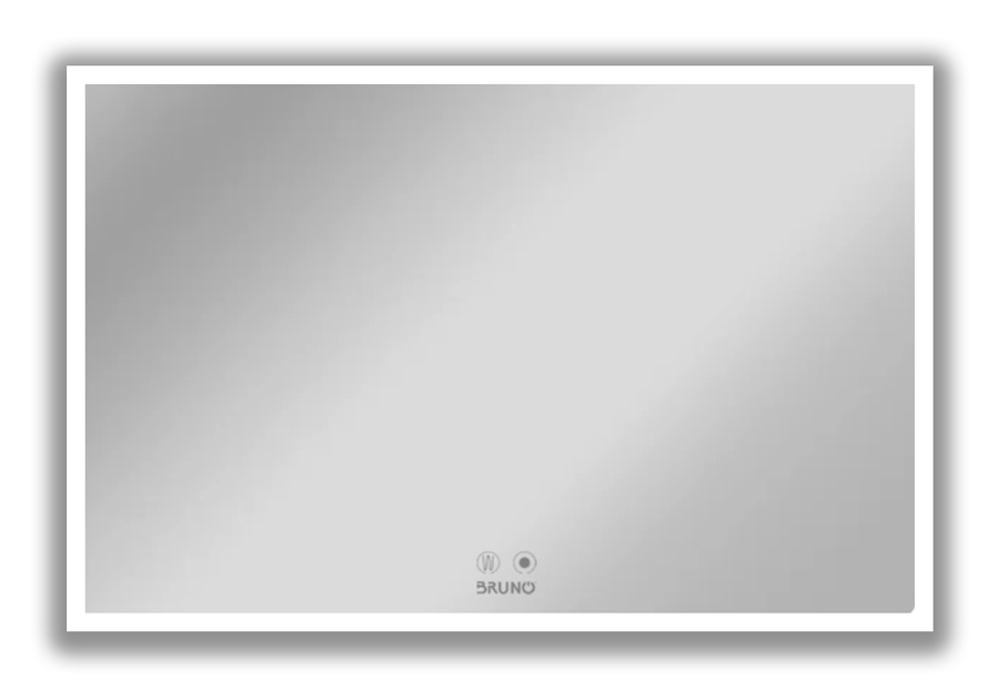 BRUNO καθρέφτης μπάνιου LED BRN-0099, ορθογώνιος, 24W, 60x80cm, IP67 - BRUNO 104164