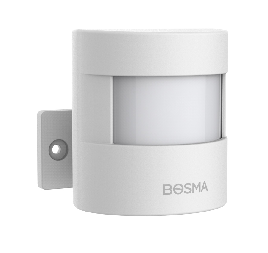 BOSMA ασύρματος ανιχνευτής κίνησης BSM-S-PIR, έως 12m, 915/868/433MHz - BOSMA 96846
