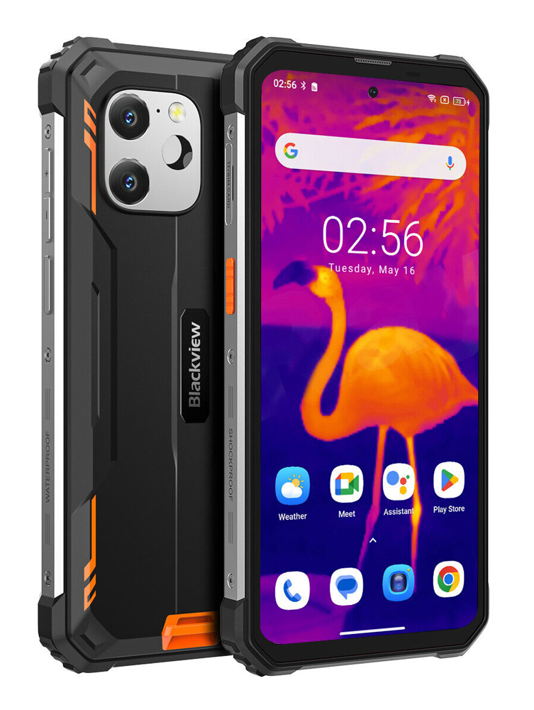 BLACKVIEW smartphone BV8900, θερμική κάμερα 8/256GB IP68/IP69K πορτοκαλί - BLACKVIEW 117410