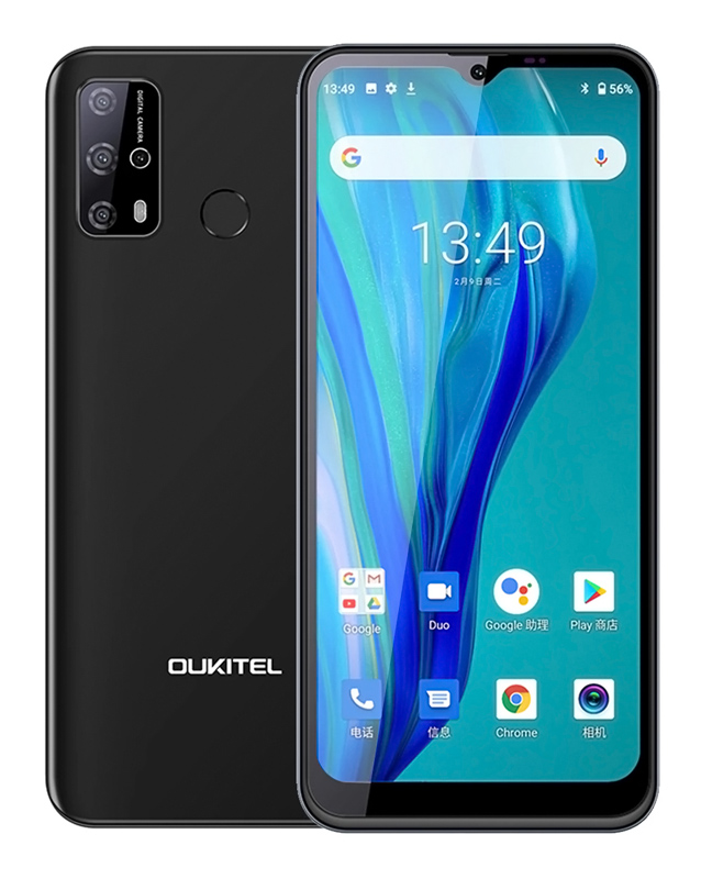 OUKITEL smartphone C23 Pro, 6.53", 4GB, 64GB, Octa-core, 5000mAh, μαύρο - OUKITEL 46353
