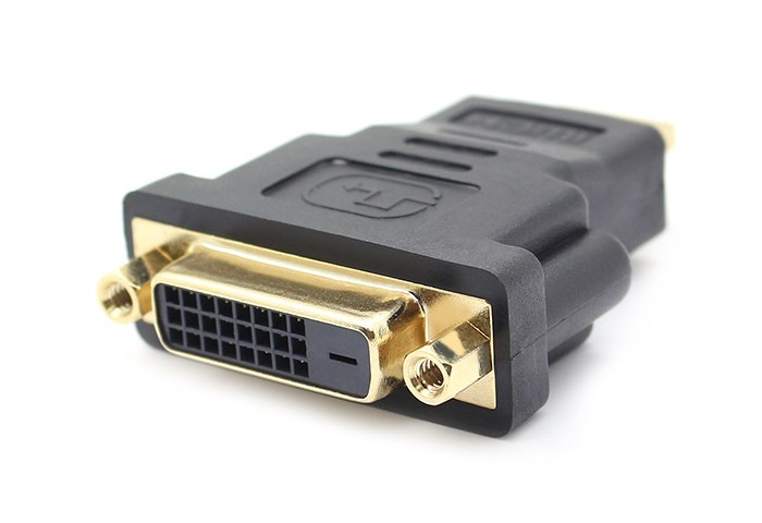 POWERTECH αντάπτορας HDMI αρσενικό σε DVI 24+1 θηλυκό CAB-H028, μαύρος - POWERTECH 30285