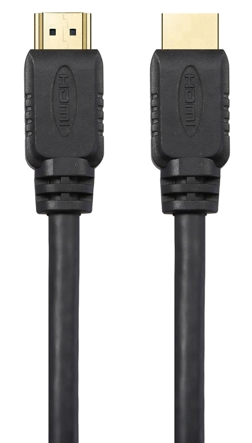 POWERTECH καλώδιο HDMI CAB-H127 με Ethernet, 4K/30Ηz, CCA, 1.5m, μαύρο - POWERTECH 82837