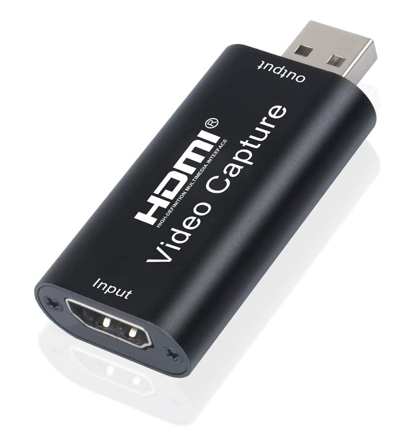 POWERTECH converter καταγραφής video CAB-H147, HDMI σε USB, μαύρος - POWERTECH 104939