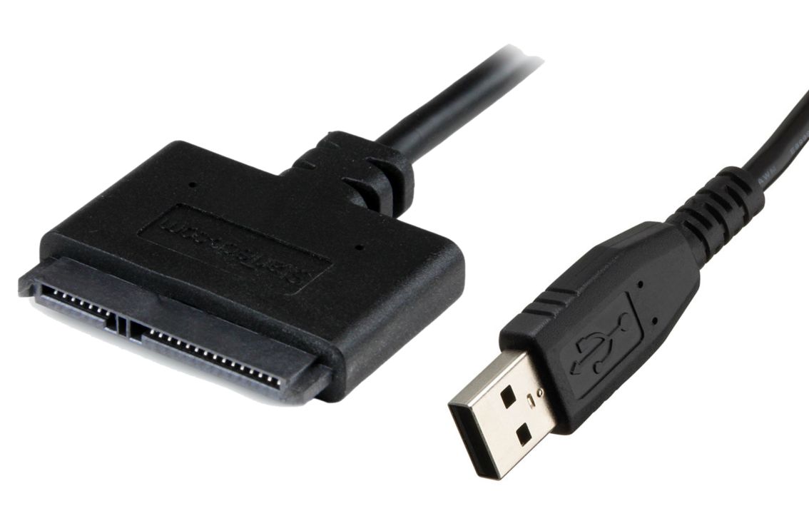 POWERTECH καλώδιο σύνδεσης HDD/SSD CAB-U033, USB σε SATA, 20cm, μαύρο - POWERTECH 50630