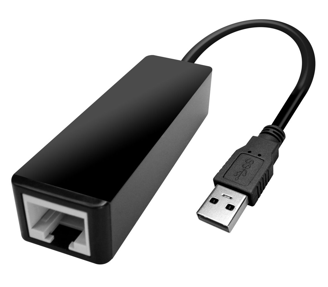 POWERTECH αντάπτορας δικτύου CAB-U035, USB, 1000Mbps Ethernet, μαύρος - POWERTECH 50532