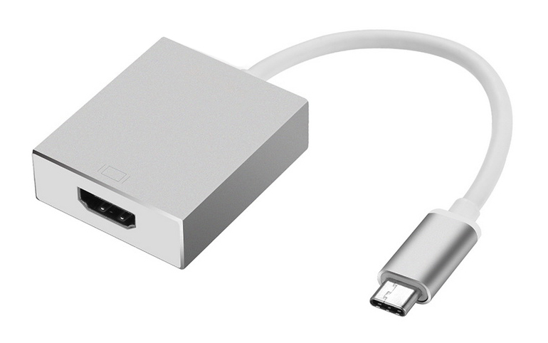POWERTECH αντάπτορας CAB-UC006 USB 3.1 Type-C σε HDMI, λευκό - POWERTECH 59798