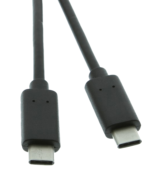 POWERTECH καλώδιο USB-C CAB-UC009, 1m, μαύρο - POWERTECH 59803